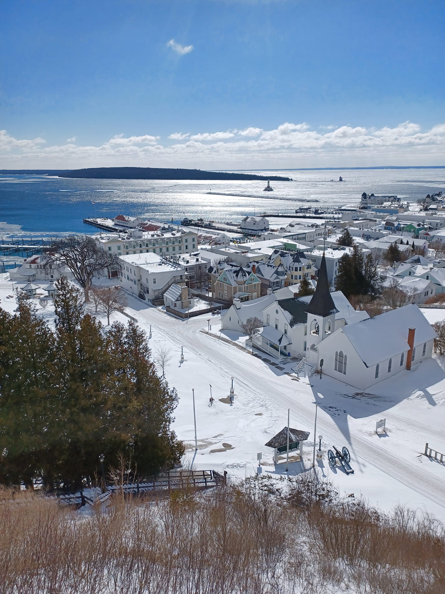 Mackinac Island 3 8 23 Clark Bloswick Photo Picture from Social Media Public Post March 8 2023