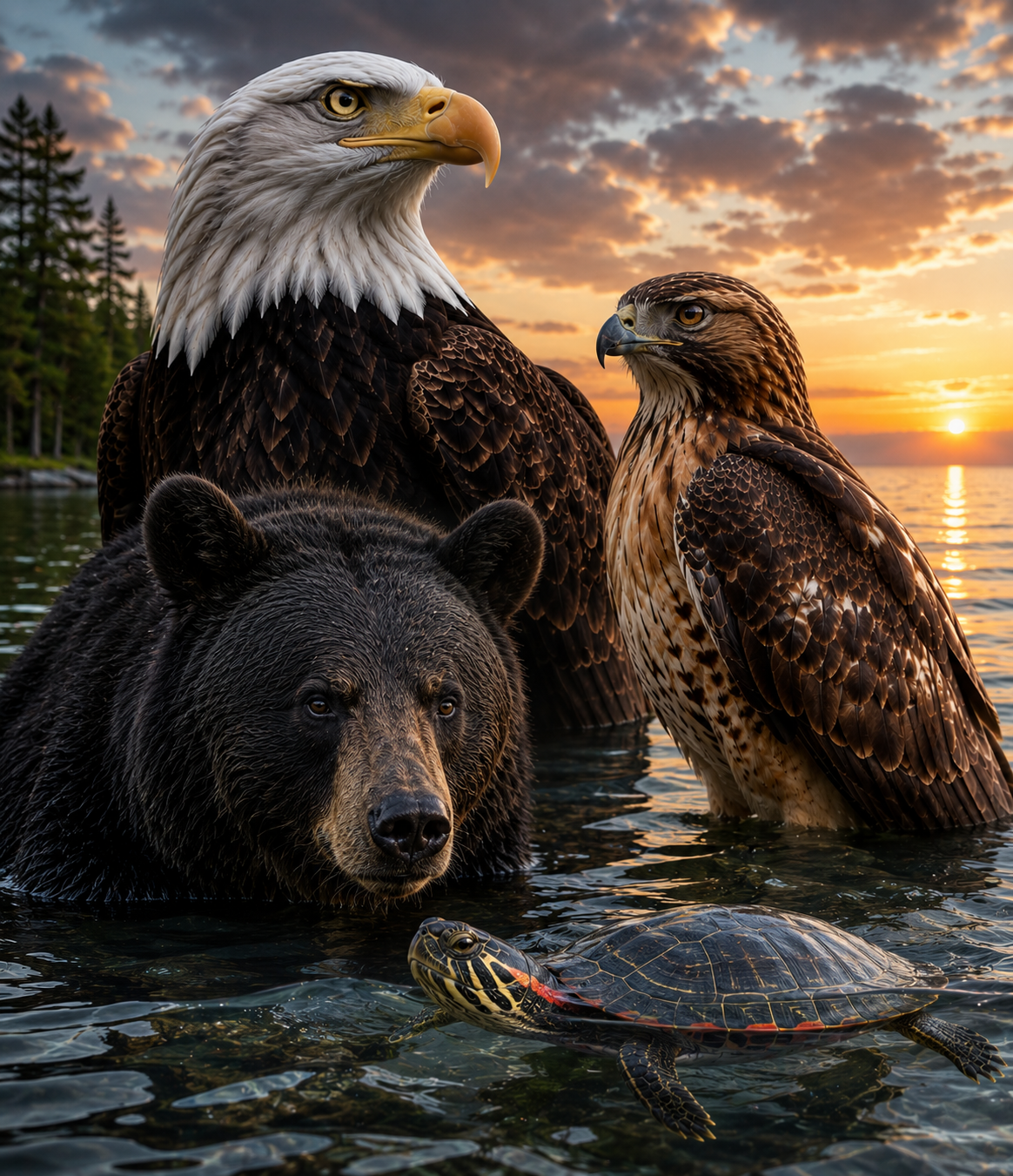 bear eagle